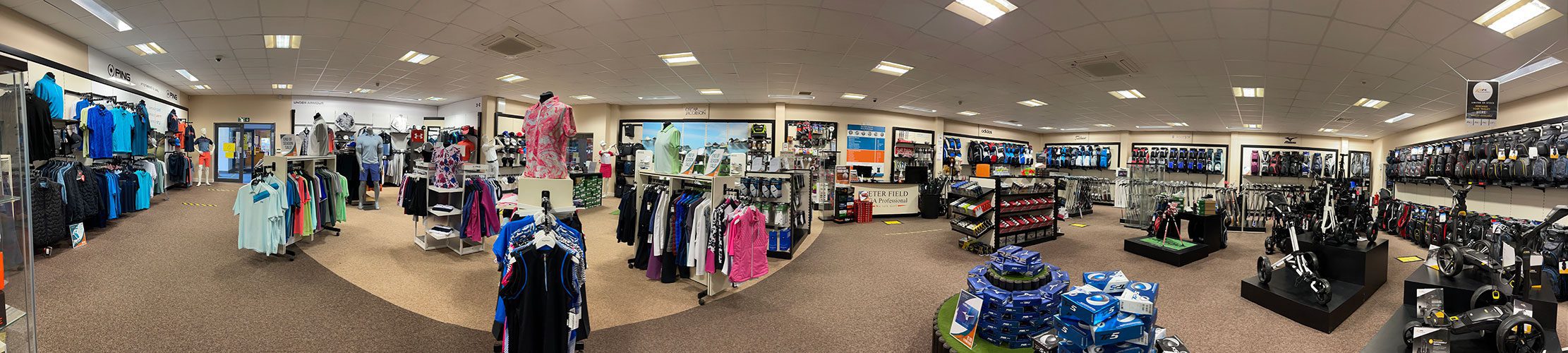 Shop | Peter Field Golf Shop, norwich