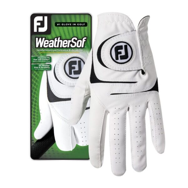 FootJoy Men's WeatherSof Glove, The world's #1 selling golf glove, Peter Field Golf