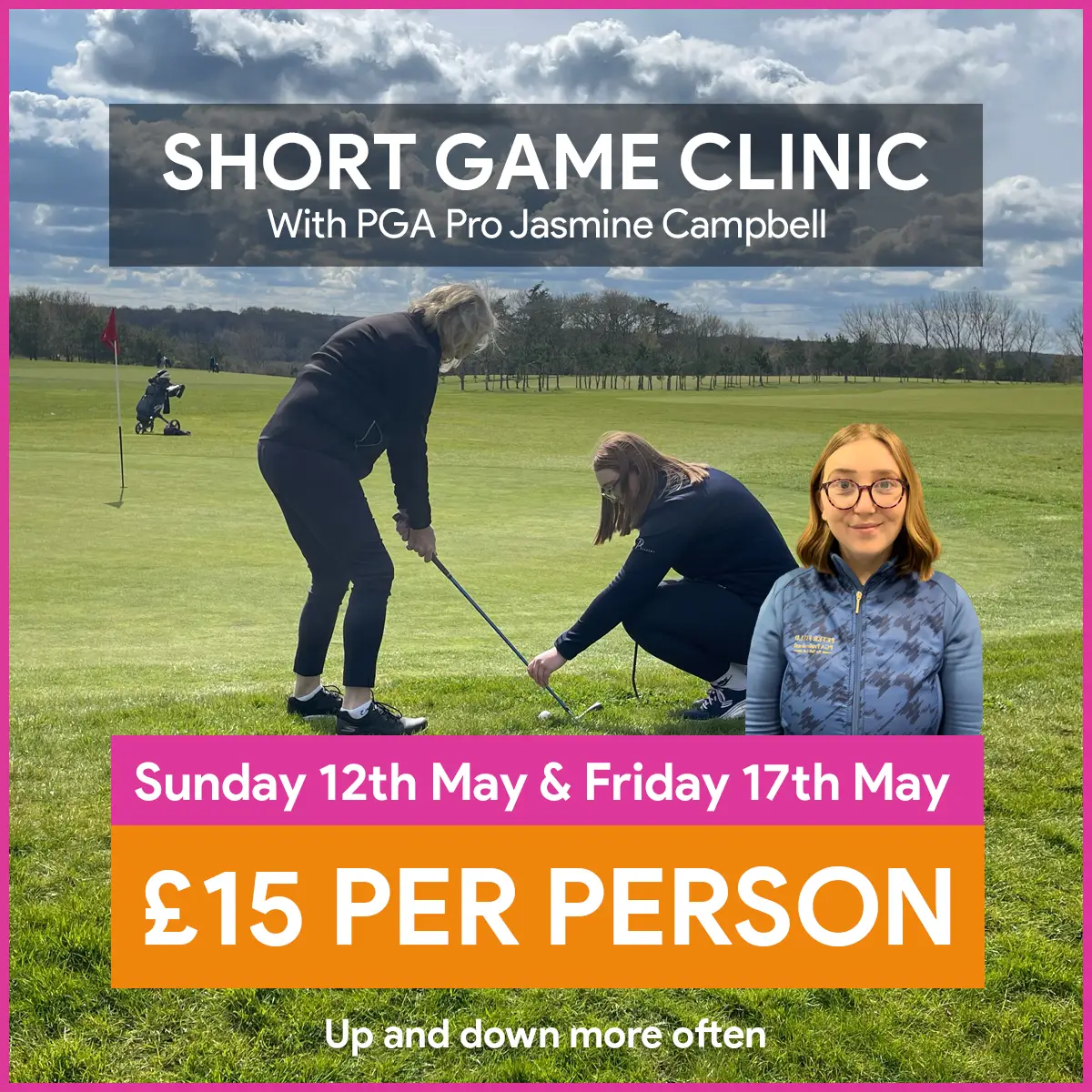 Short Game Clinic with Jasmine Campbell