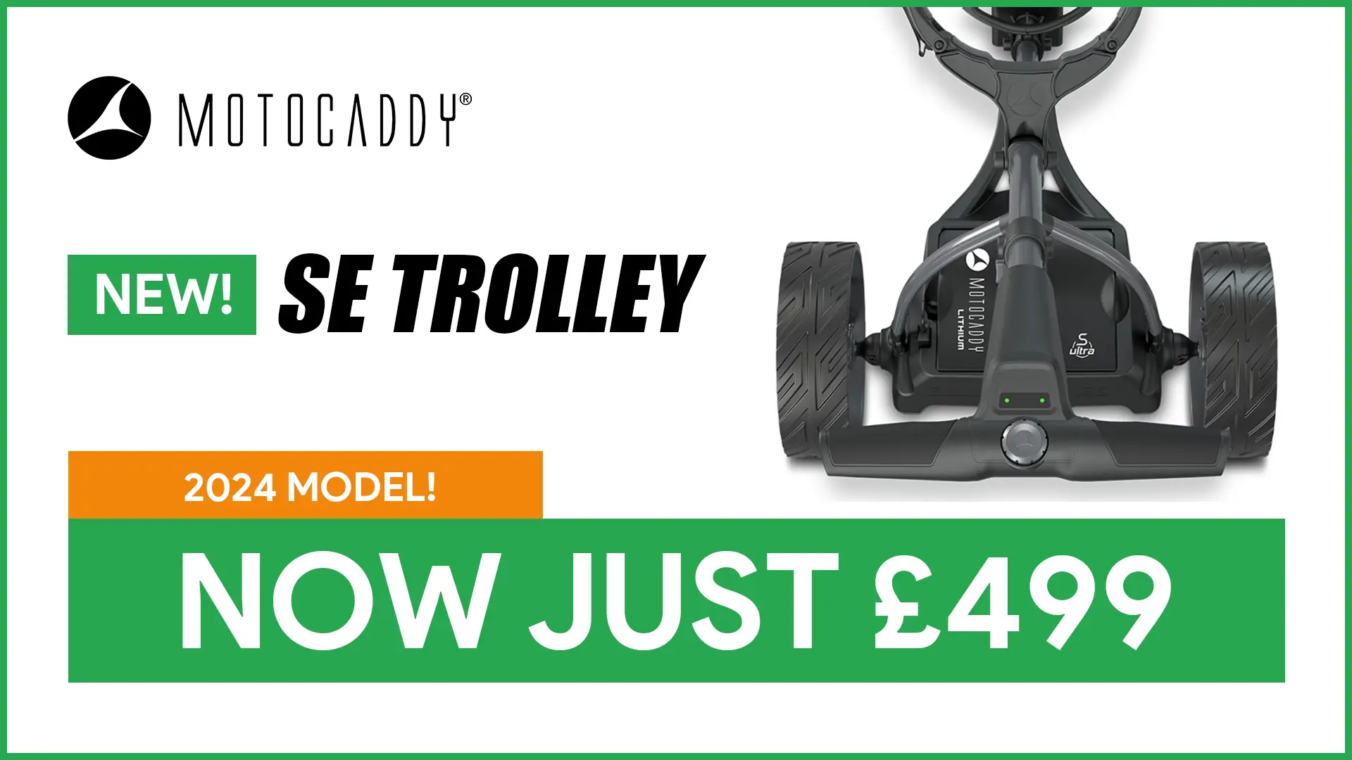 Motocaddy SE Trolley £499