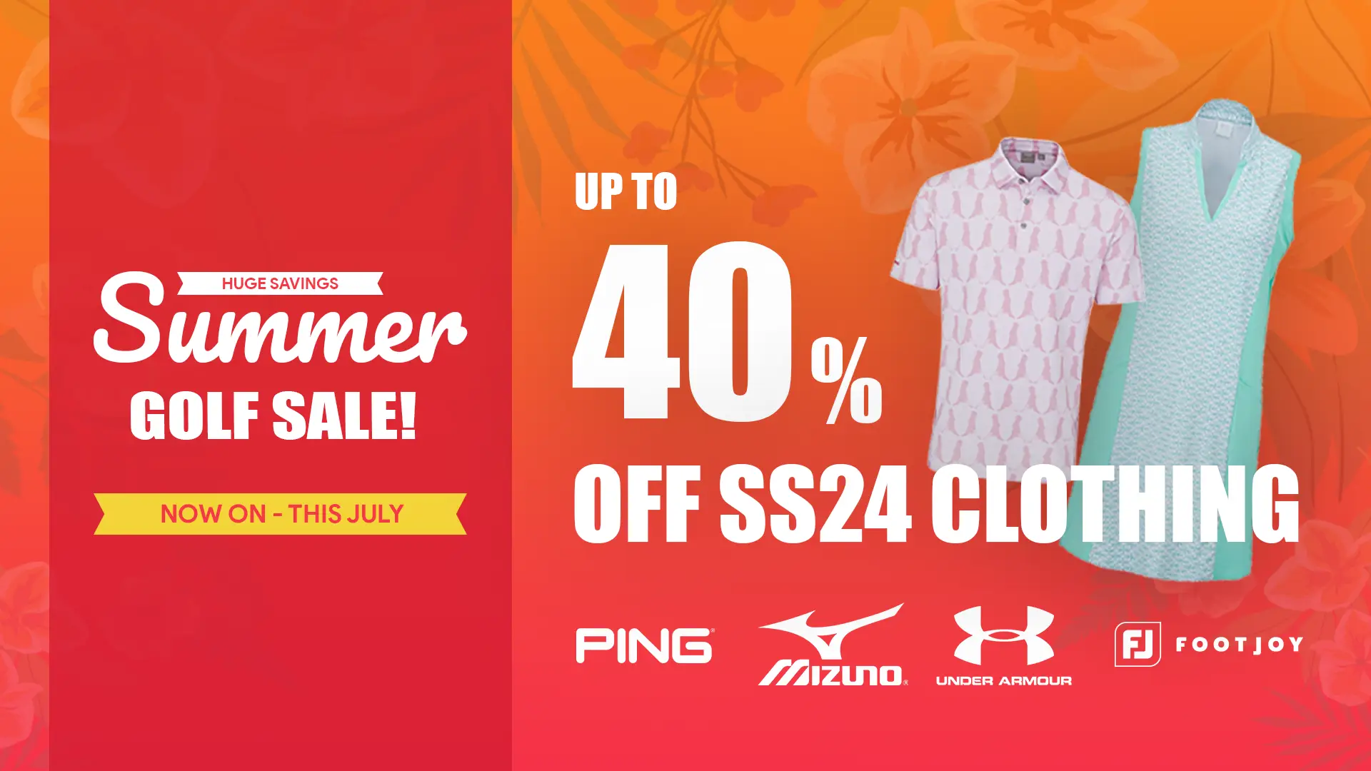 Summer 24 Sale 40% Off SS24 Clothing