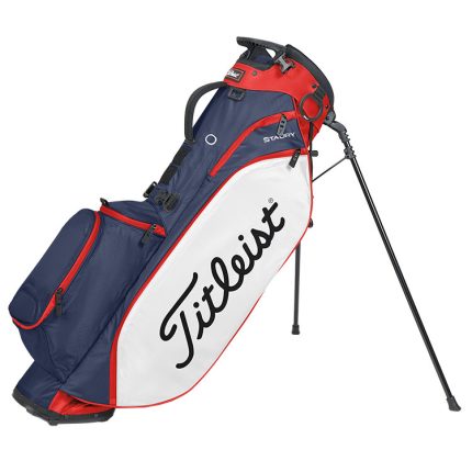 Titleist Players 4 StaDry Stand Bag - Navy/White/Red