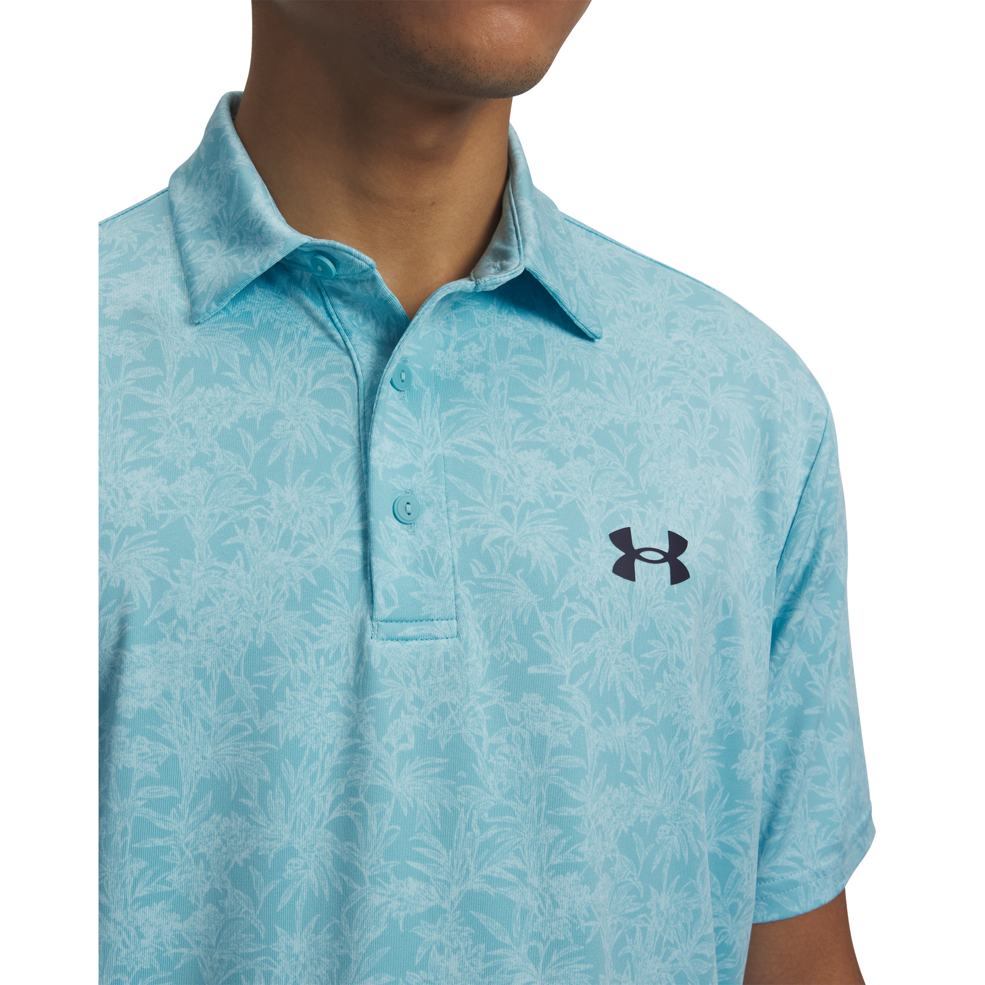 Under Armour Mens Playoff 3.0 Printed Polo