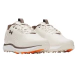 Under Armour Drive Fade 2 SL Golf Shoes - Stone/Metallic Silver - Image 4