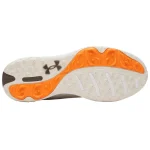 Under Armour Drive Fade 2 SL Golf Shoes - Stone/Metallic Silver - Image 5