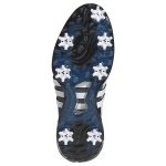 Adidas Tour 360 Golf Shoes - White/Black/Lucid Ray Blue - Image 6